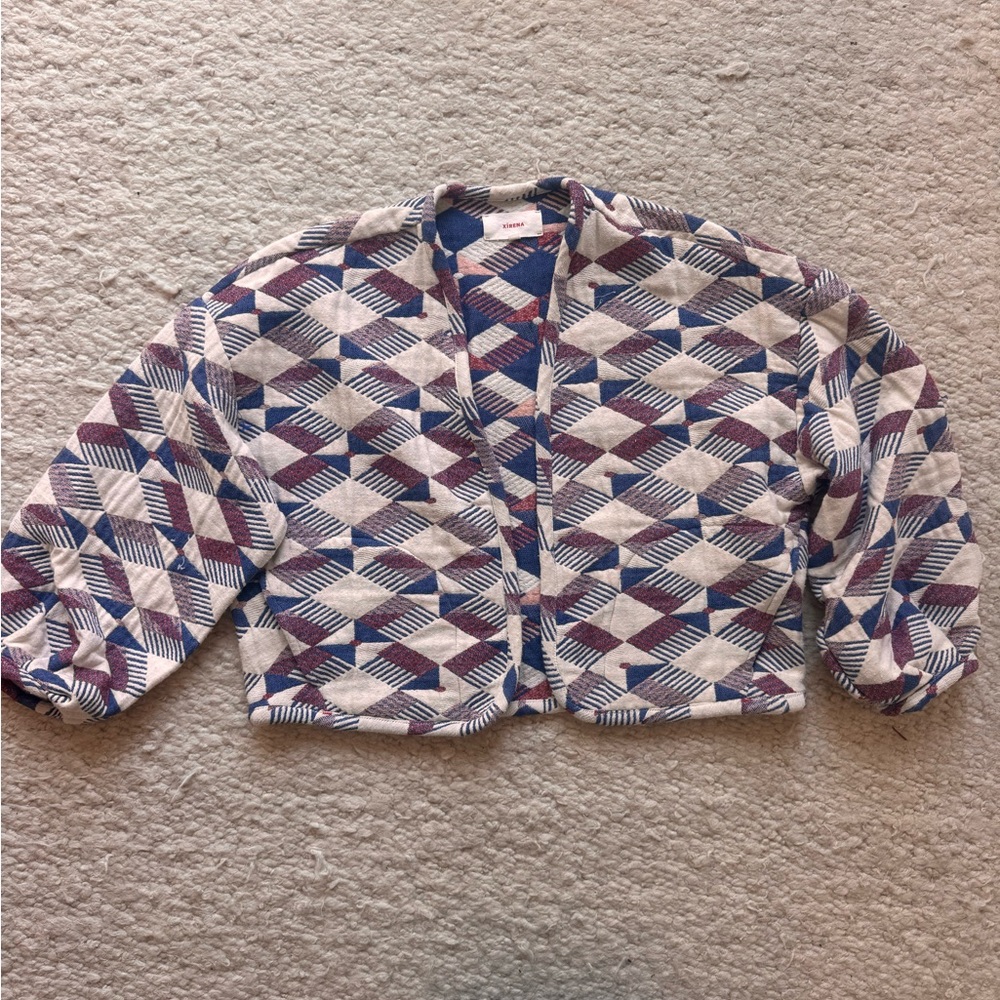 XiRENA Multicolor Textured Jacket